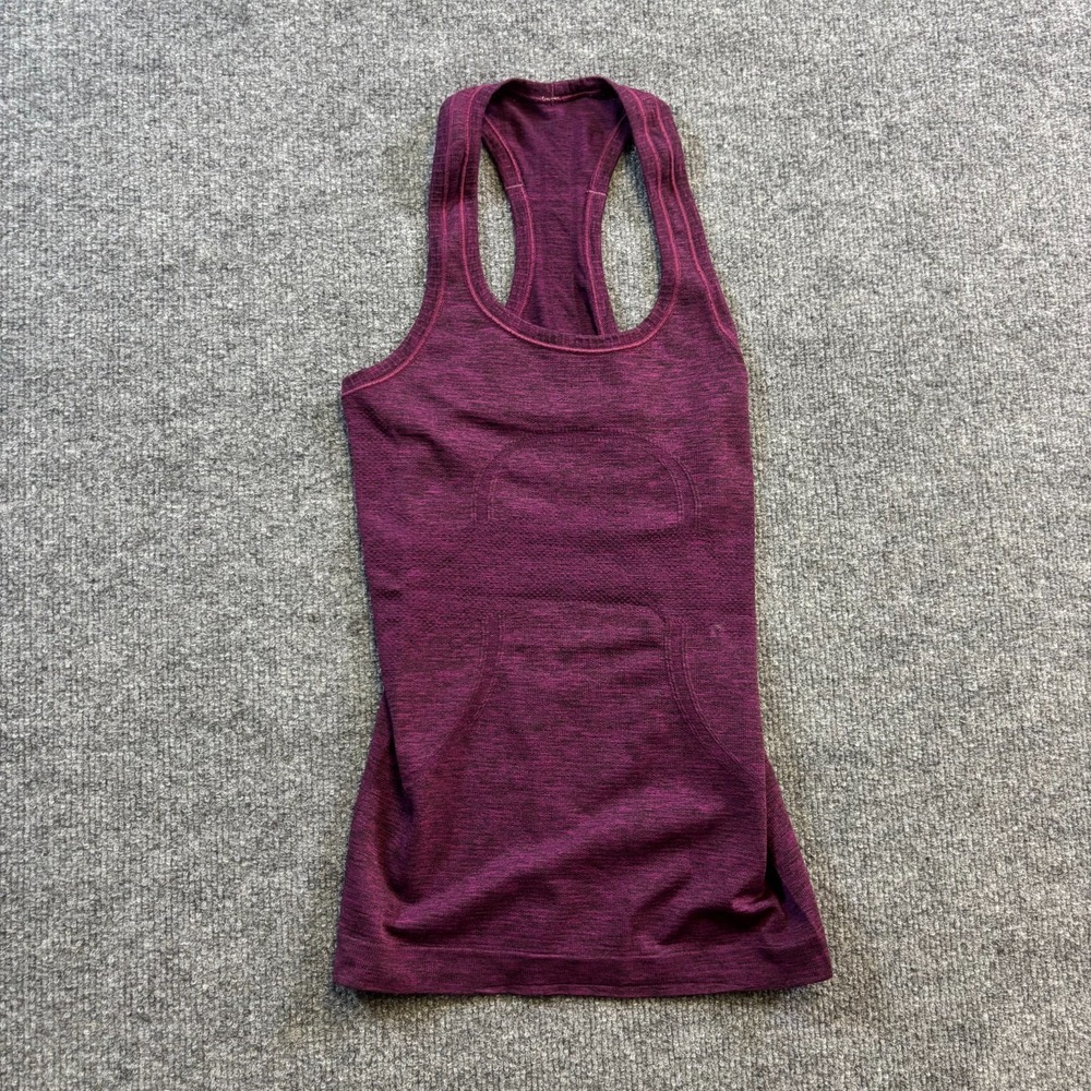 Lululemon Swiftly Tech Tank Top Womens S Purple Racerback Athletic Performance
